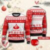 Santander Spain Logo Personalized Ugly Christmas Sweater, Unique Gift For Fans - Vesles2014s