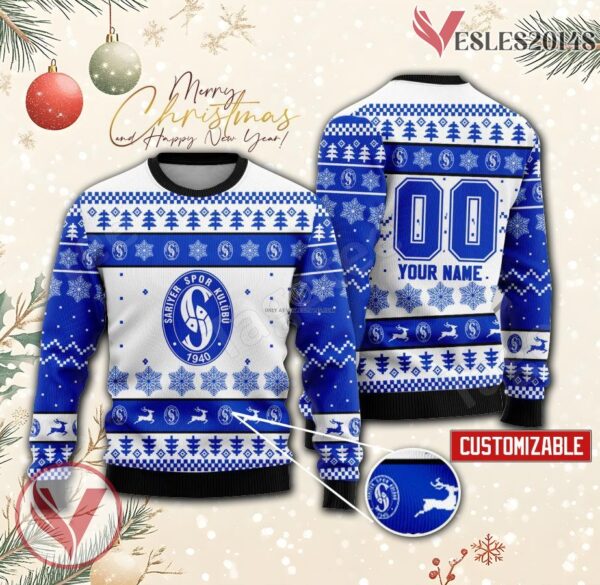 Sariyer SK Custom Ugly Christmas Sweater, Unique Gift For Fans - Vesles2014s