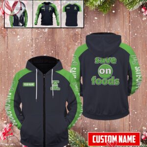 Save-on-foods Uniform Custom Clothes Style 1, Unique Gifts For Employee - Vesles2014s