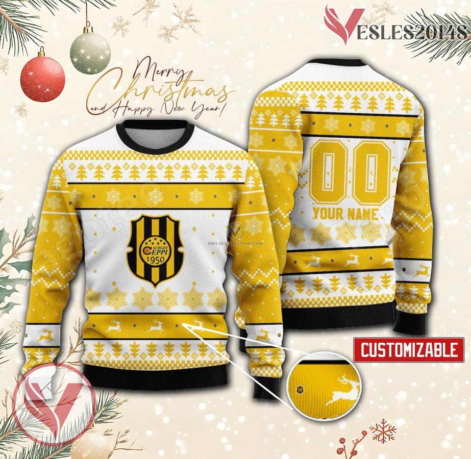 Sergio Ceppi Basketball Custom Ugly Christmas Sweater, Unique Gift For Fans - Vesles2014s