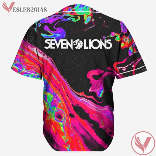 Seven lions Pink Oil Slick rave jersey - Vesles2014s 1