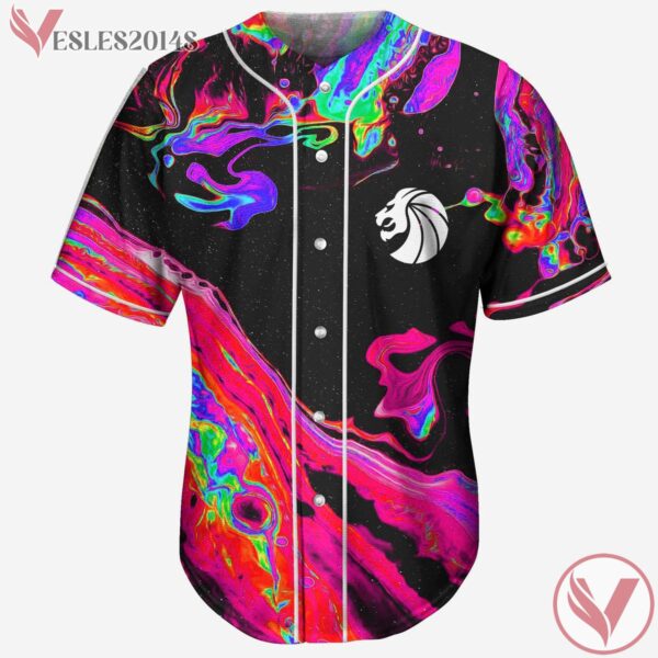 Seven lions Pink Oil Slick rave jersey - Vesles2014s