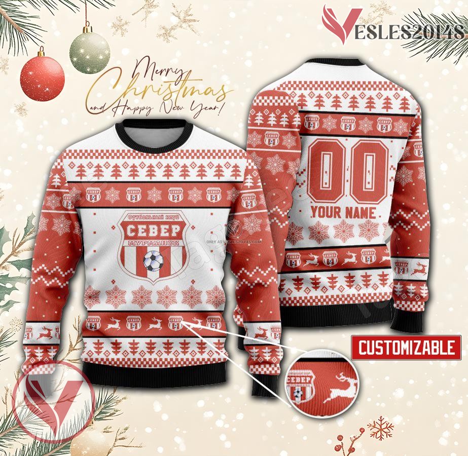Sever Murmansk Custom Ugly Christmas Sweater, Unique Gift For Fans - Vesles2014s