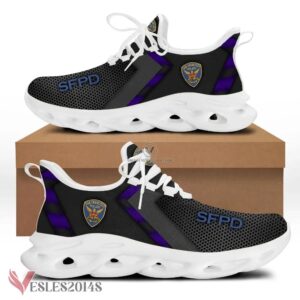 Sfpd Logo Custom Shoes, Best Running Shoes For Fans - Vesles2014S 1