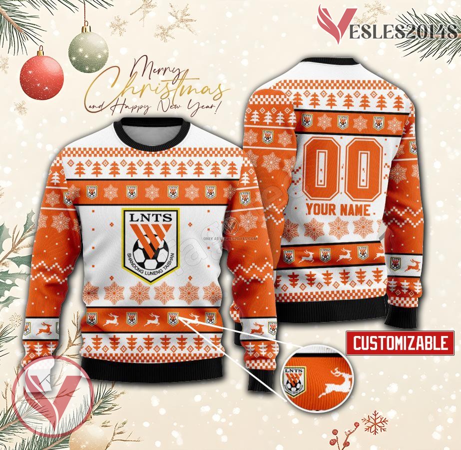 Shandong Volleyball Custom Ugly Christmas Sweater, Unique Gift For Fans - Vesles2014s