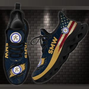 Sheet Metal Workers International Association Custom Shoes Style 1, Best Running Shoes For Fans - Vesles2014S