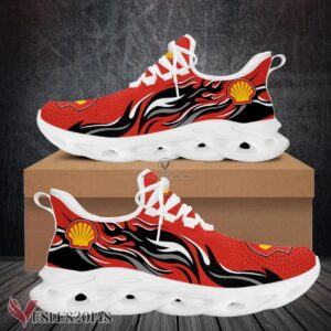 Shell Logo Custom Shoes, Best Running Shoes For Fans - Vesles2014S 1