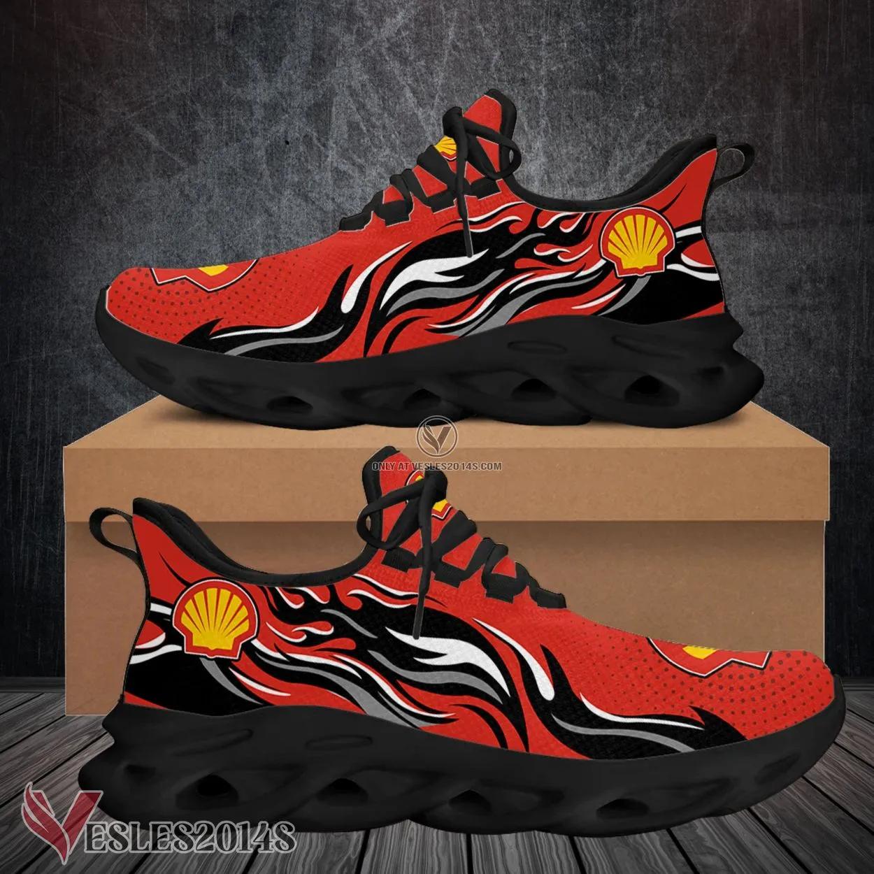 Shell Logo Custom Shoes, Best Running Shoes For Fans - Vesles2014S