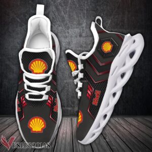 Shell Logo Custom Shoes Style 7, Best Running Shoes For Fans - Vesles2014S 1