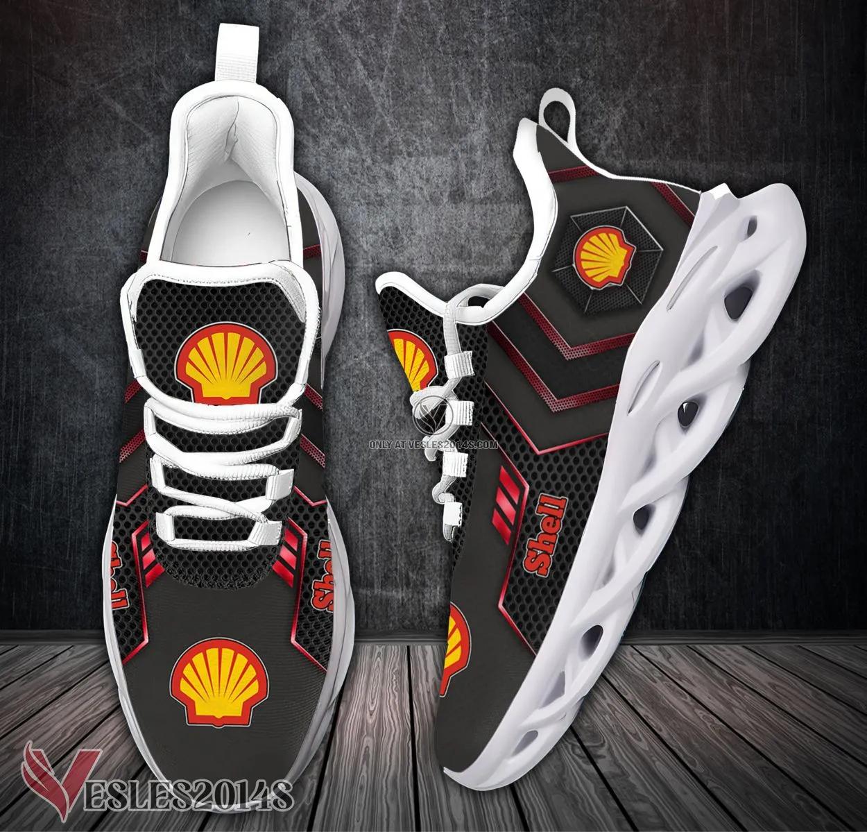Shell Logo Custom Shoes Style 7, Best Running Shoes For Fans - Vesles2014S 1