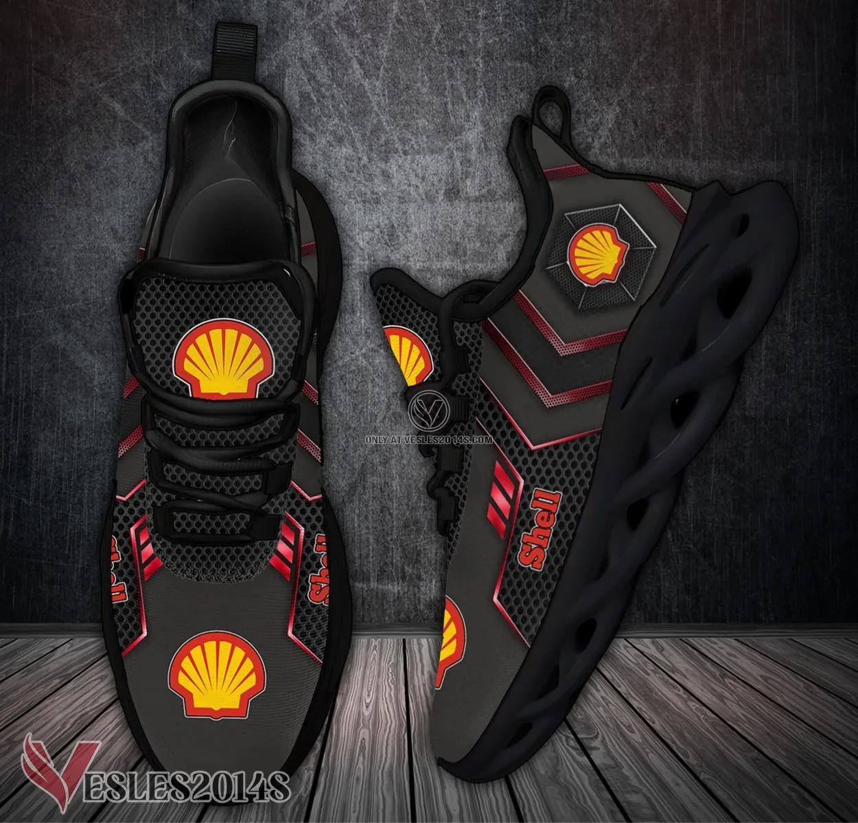 Shell Logo Custom Shoes Style 7, Best Running Shoes For Fans - Vesles2014S