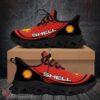 Shell Logo Custom Shoes Style 9, Best Running Shoes For Fans - Vesles2014S