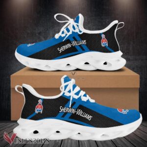 Sherwin-williams Logo Custom Shoes, Best Running Shoes For Fans - Vesles2014S 1