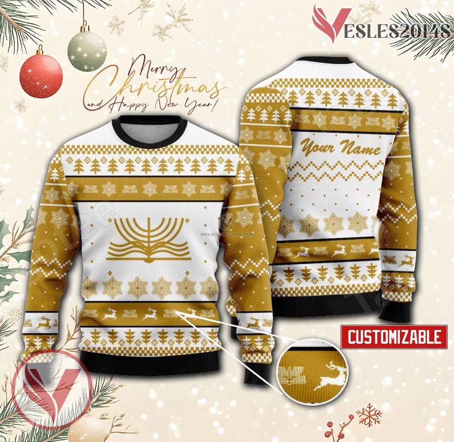 Sh'or Yoshuv Rabbinical College Custom Ugly Christmas Sweater, Unique Gift For Fans - Vesles2014s