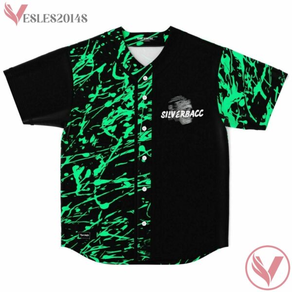 SilverBacc Plasma Splashes Baseball Jersey - Vesles2014s