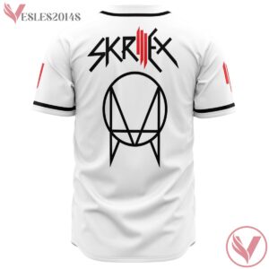 Skrillex Custom White Jersey - Vesles2014s 1