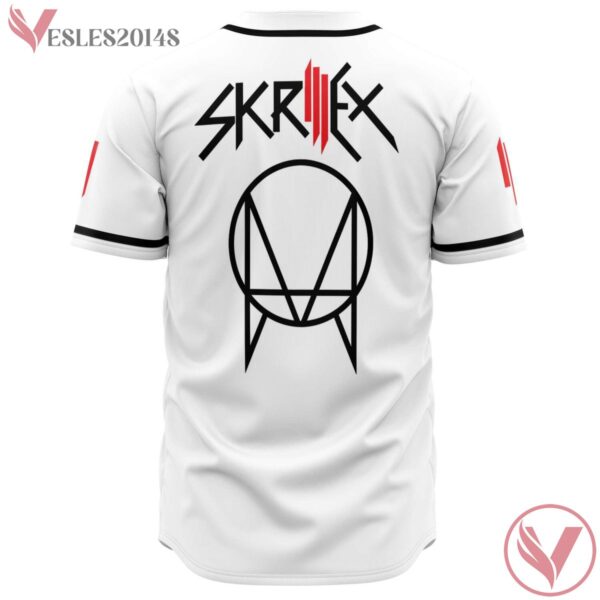 Skrillex Custom White Jersey - Vesles2014s 1