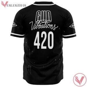 Slander Good Vibrations 420 Black Jersey For EDM Festivals - Vesles2014s 3