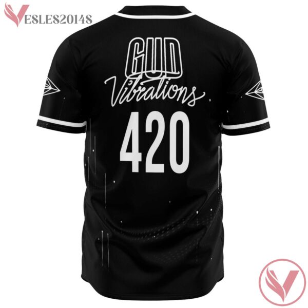 Slander Good Vibrations 420 Black Jersey For EDM Festivals - Vesles2014s 3