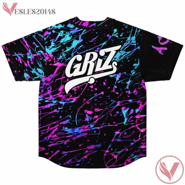 Smiley Griz Watercolor Splash Jersey For EDM Festivals - Vesles2014s 1