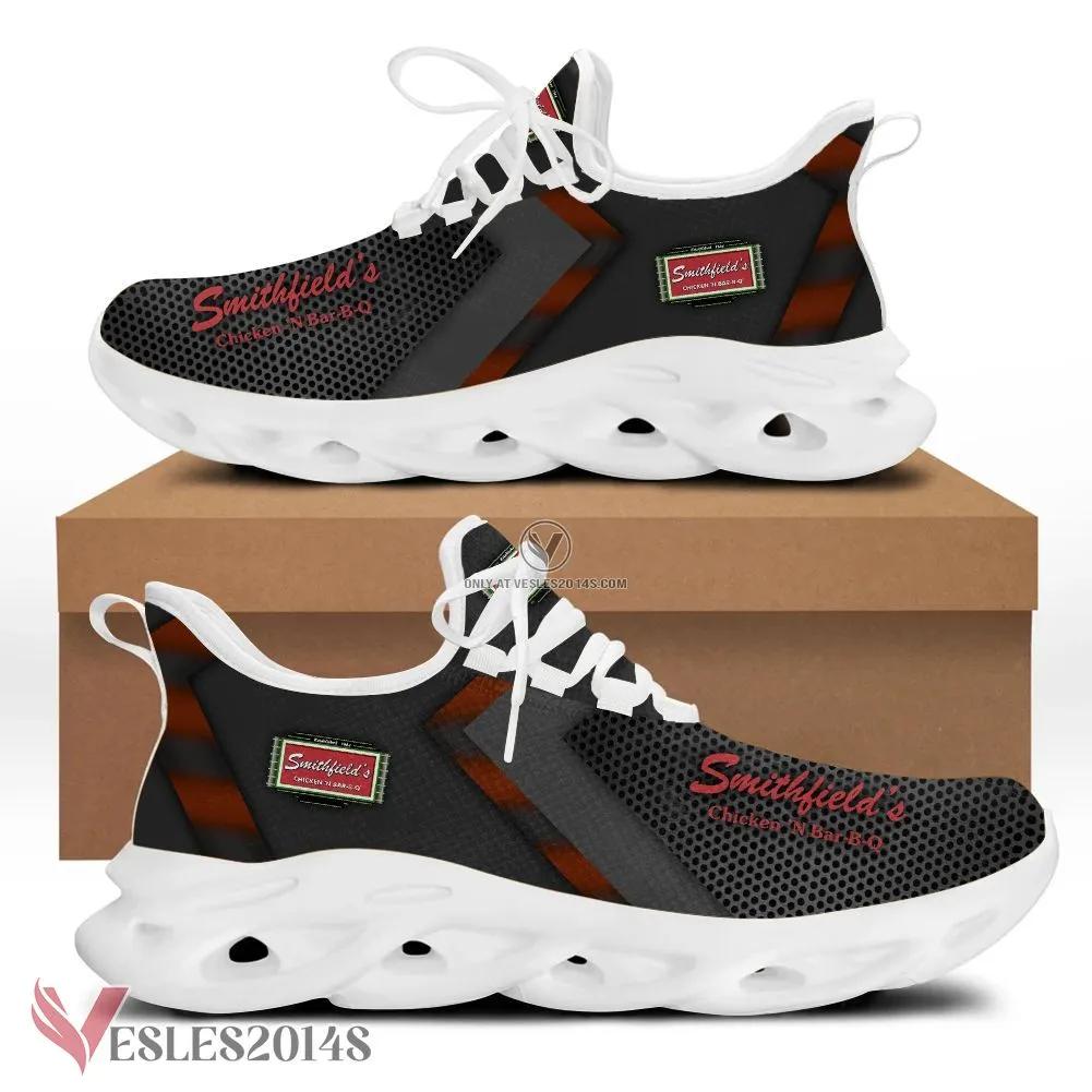 Smithfield's Chicken 'n Bar-b-q Logo Custom Shoes, Best Running Shoes For Fans - Vesles2014S 1