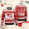 Sokol Novocheboksarsk Hockey Custom Ugly Christmas Sweater, Unique Gift For Fans - Vesles2014s