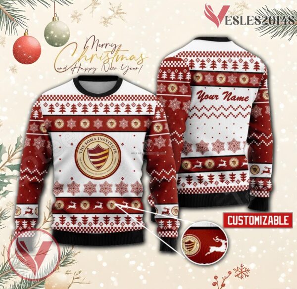 Soma Institute-The National School of Clinical Massage Therapy Custom Ugly Christmas Sweater, Unique Gift For Fans - Vesles2014s