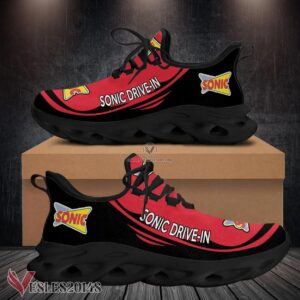 Sonic Drive-in Logo Custom Shoes, Best Running Shoes For Fans - Vesles2014S