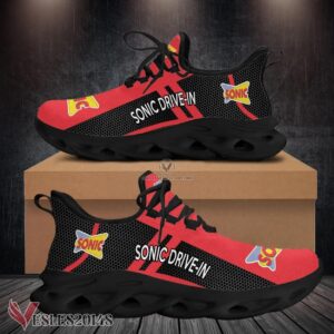 Sonic Drive-in Logo Custom Shoes Style 1, Best Running Shoes For Fans - Vesles2014S