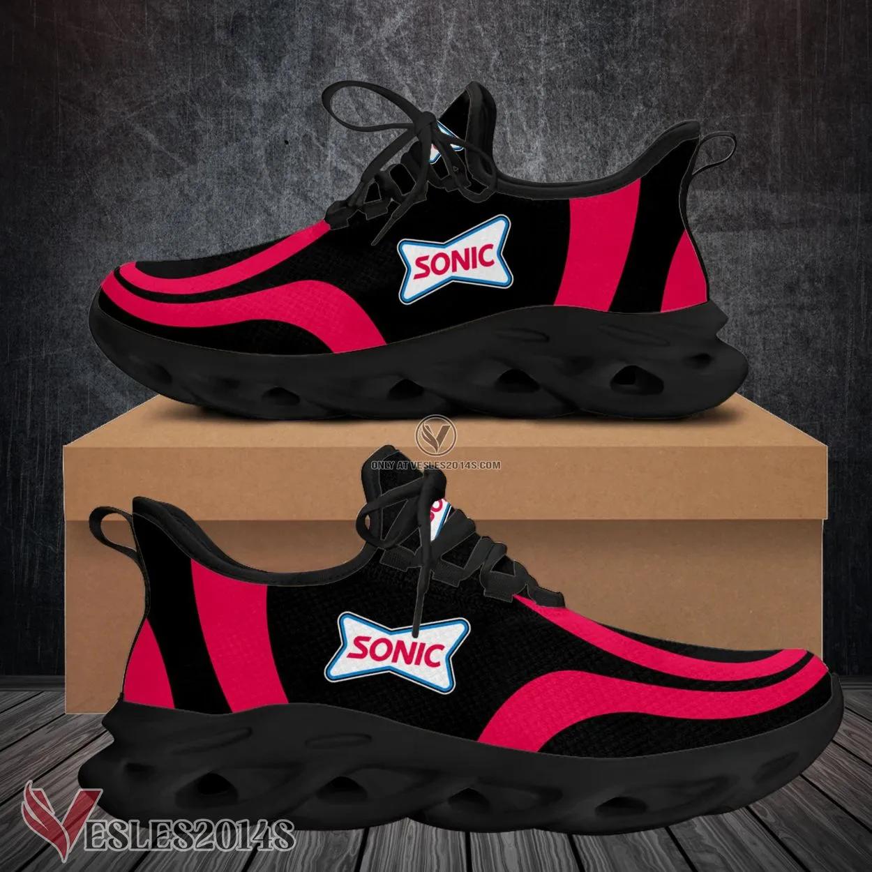 Sonic Drive-in Logo Custom Shoes Style 13, Best Running Shoes For Fans - Vesles2014S