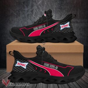 Sonic Drive-in Logo Custom Shoes Style 2, Best Running Shoes For Fans - Vesles2014S