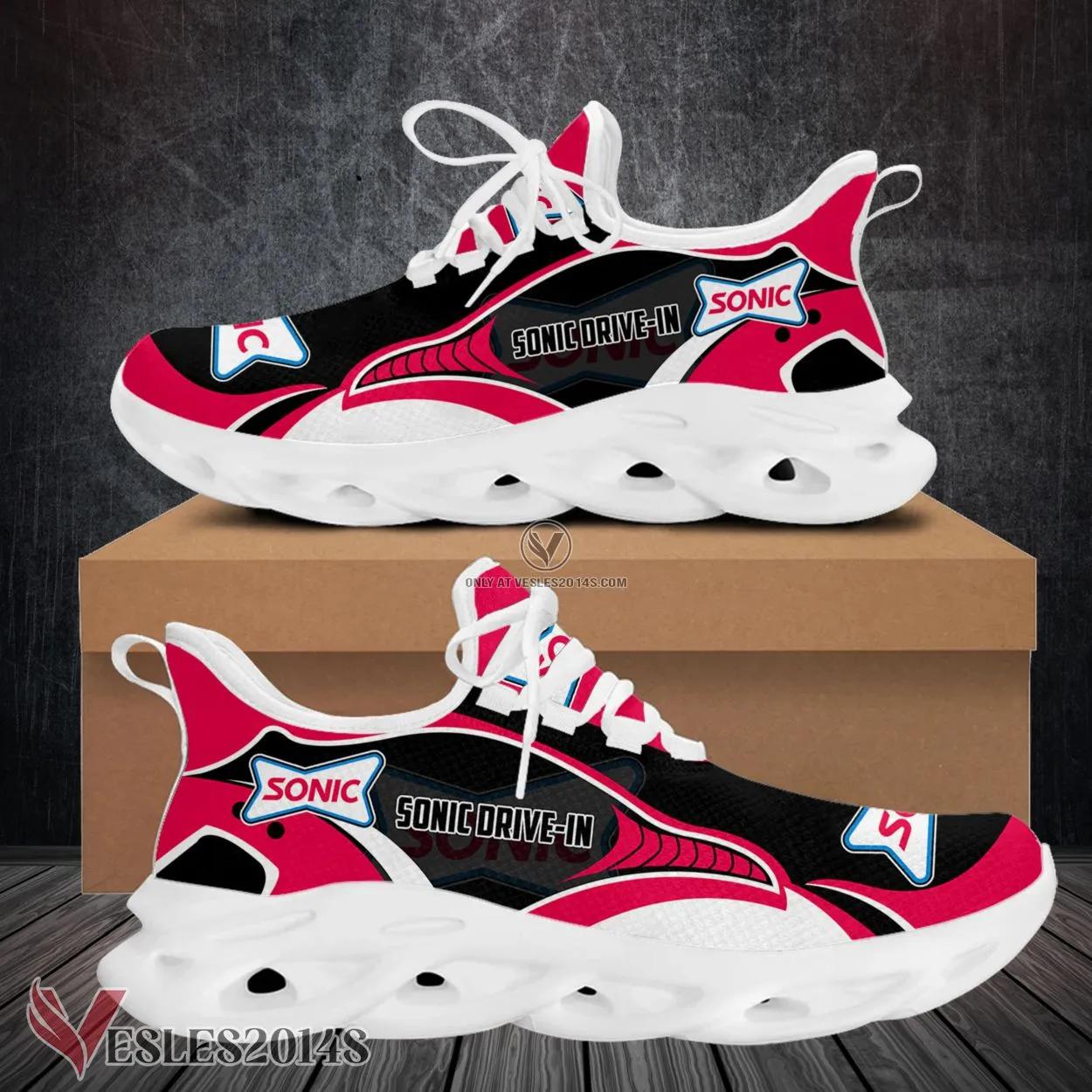 Sonic Drive-in Logo Custom Shoes Style 30, Best Running Shoes For Fans - Vesles2014S 1