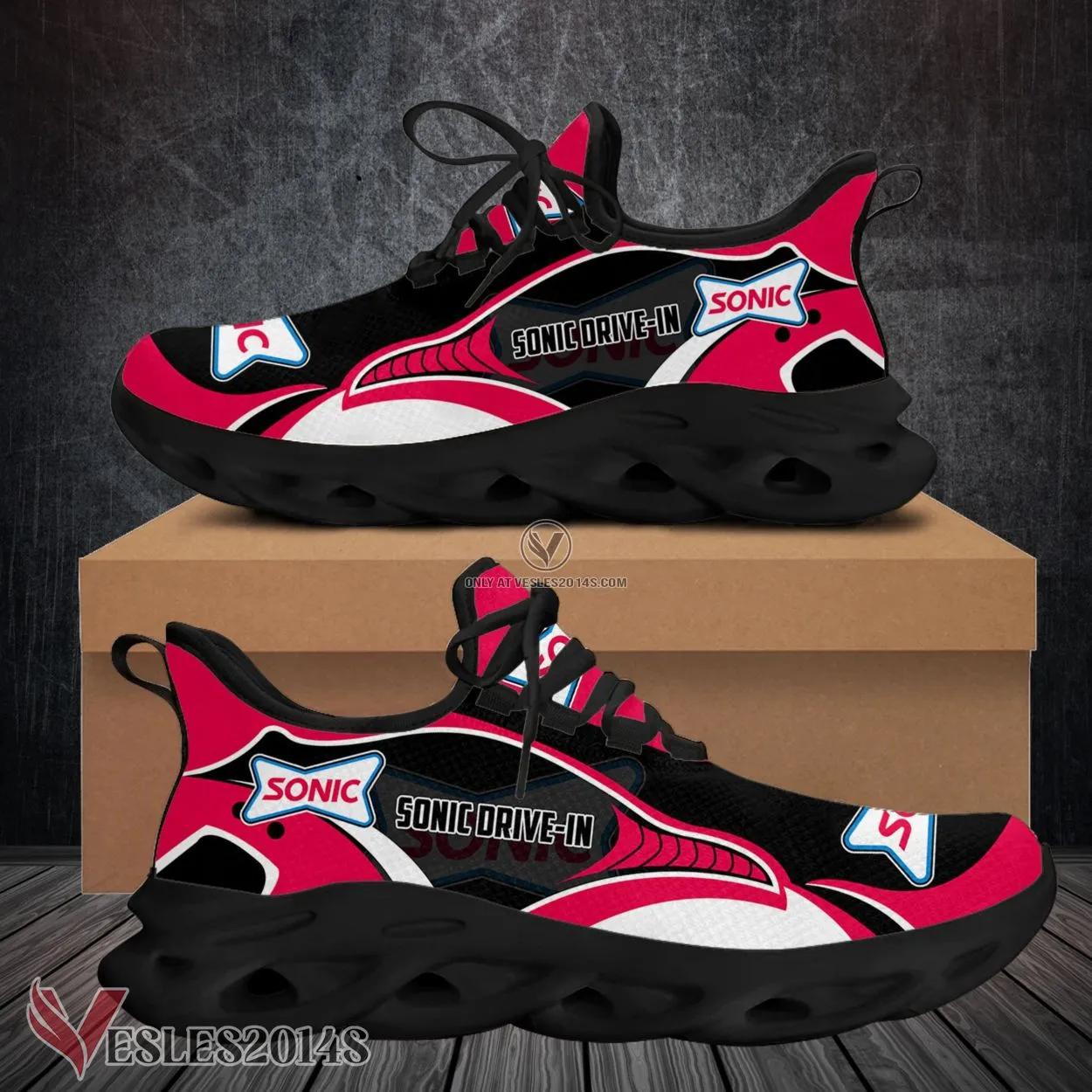 Sonic Drive-in Logo Custom Shoes Style 30, Best Running Shoes For Fans - Vesles2014S