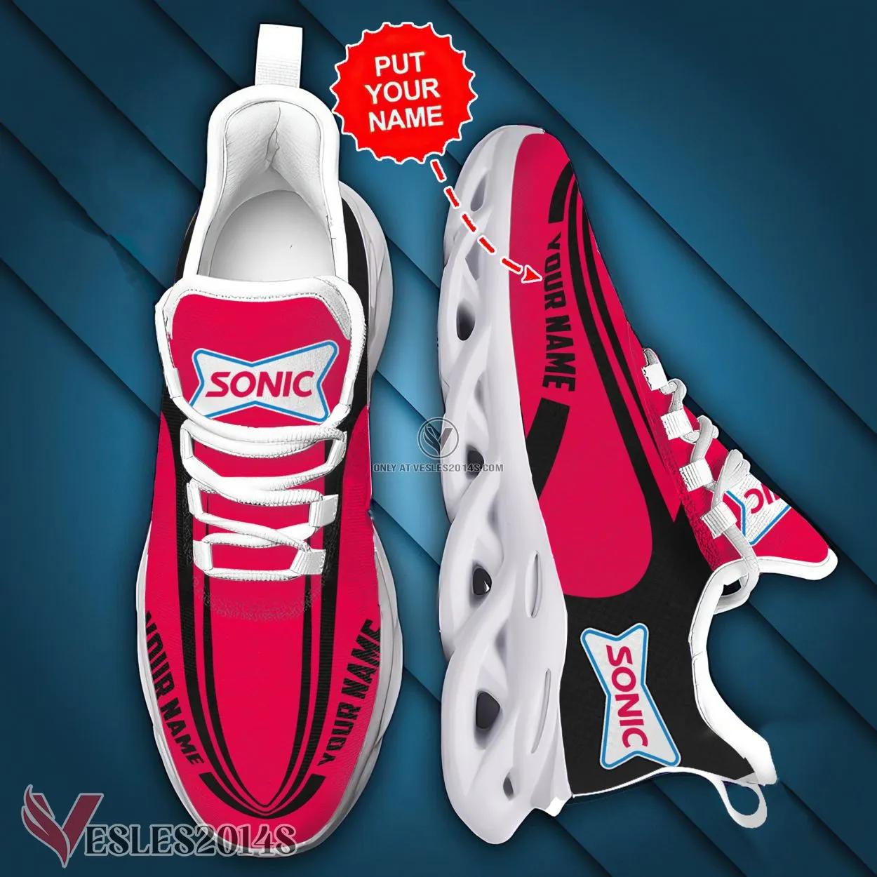 Sonic Drive-in Logo Custom Shoes Style 33, Best Running Shoes For Fans - Vesles2014S 1