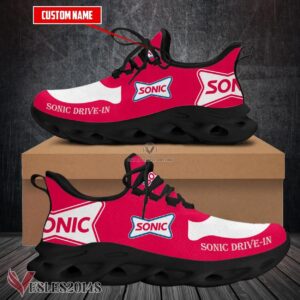 Sonic Drive-in Logo Custom Shoes Style 34, Best Running Shoes For Fans - Vesles2014S