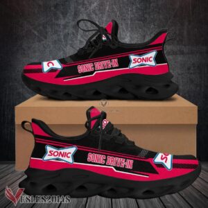 Sonic Drive-in Logo Custom Shoes Style 35, Best Running Shoes For Fans - Vesles2014S