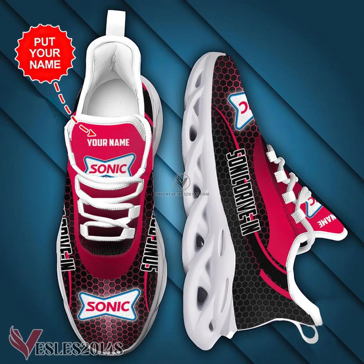 Sonic Drive-in Logo Custom Shoes Style 36, Best Running Shoes For Fans - Vesles2014S 1