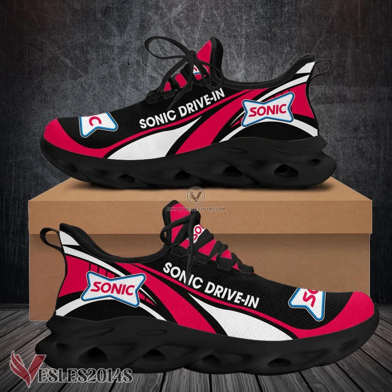 Sonic Drive-in Logo Custom Shoes Style 37, Best Running Shoes For Fans - Vesles2014S