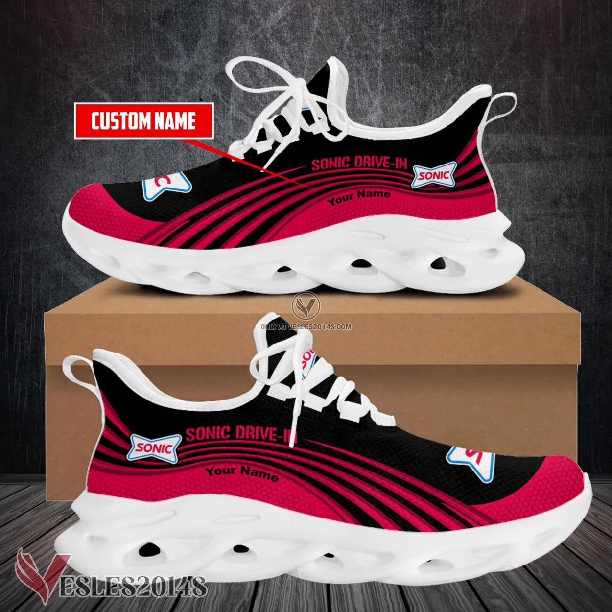 Sonic Drive-in Logo Custom Shoes Style 39, Best Running Shoes For Fans - Vesles2014S 1