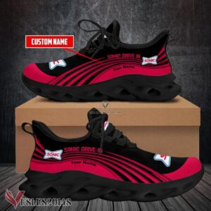 Sonic Drive-in Logo Custom Shoes Style 39, Best Running Shoes For Fans - Vesles2014S