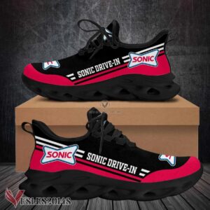 Sonic Drive-in Logo Custom Shoes Style 4, Best Running Shoes For Fans - Vesles2014S