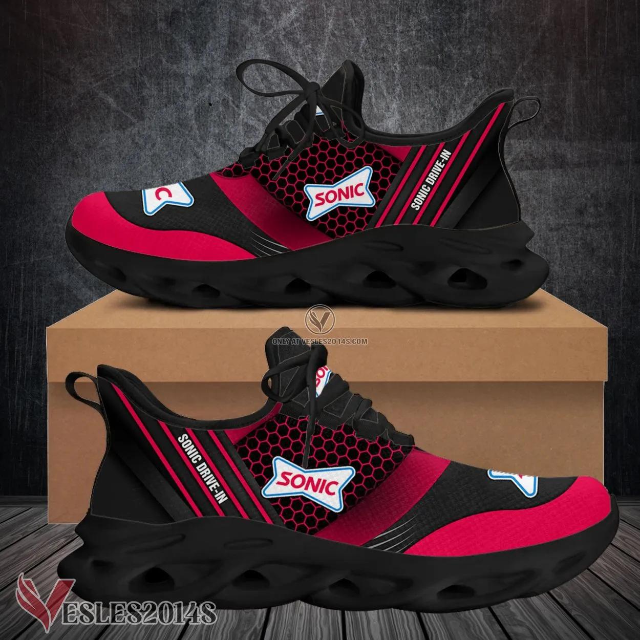 Sonic Drive-in Logo Custom Shoes Style 40, Best Running Shoes For Fans - Vesles2014S