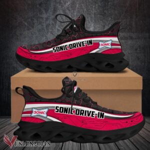 Sonic Drive-in Logo Custom Shoes Style 44, Best Running Shoes For Fans - Vesles2014S