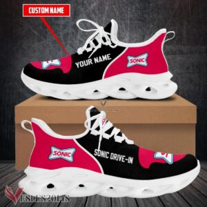 Sonic Drive-in Logo Custom Shoes Style 47, Best Running Shoes For Fans - Vesles2014S 1