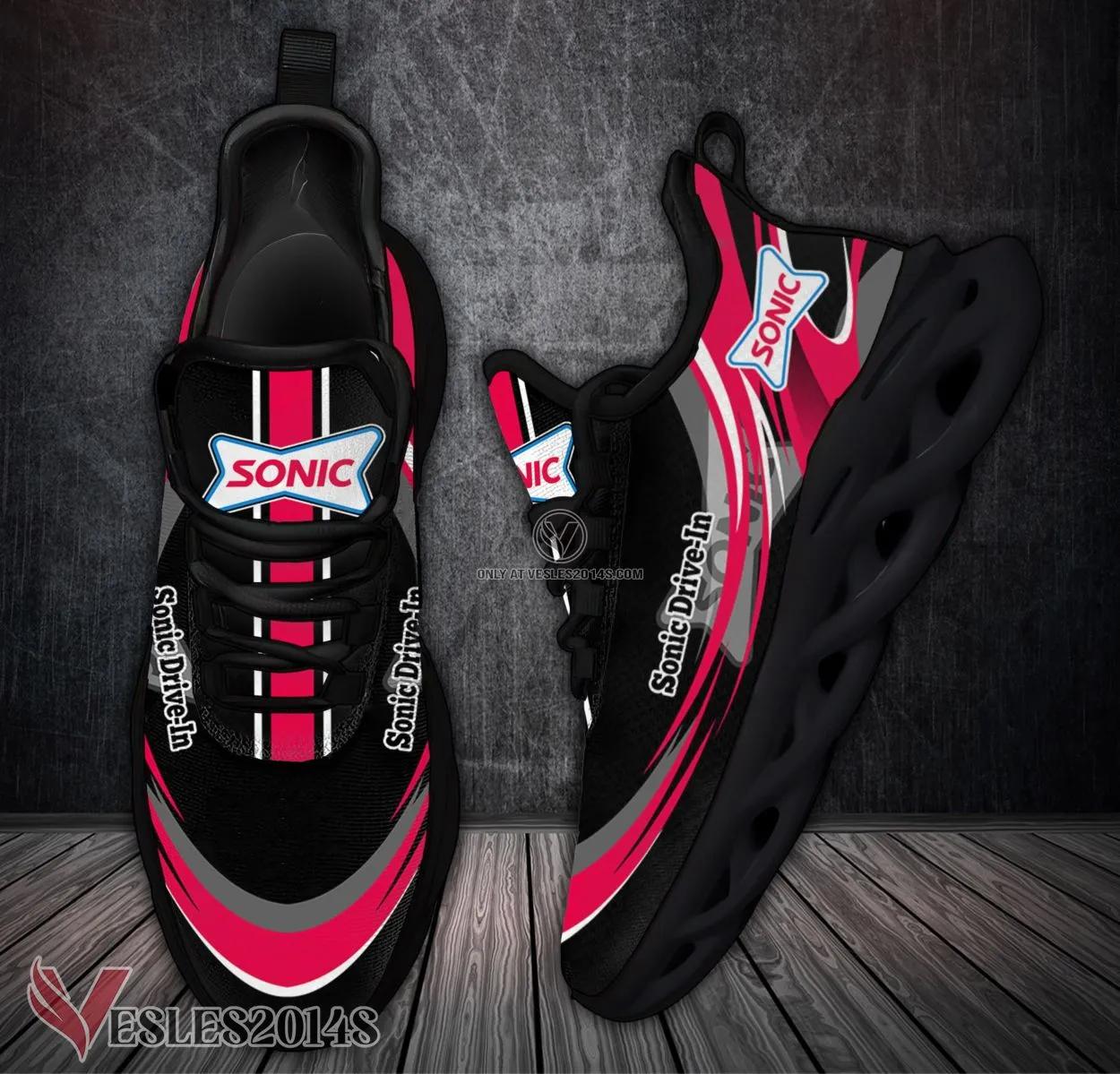 Sonic Drive-in Logo Custom Shoes Style 5, Best Running Shoes For Fans - Vesles2014S