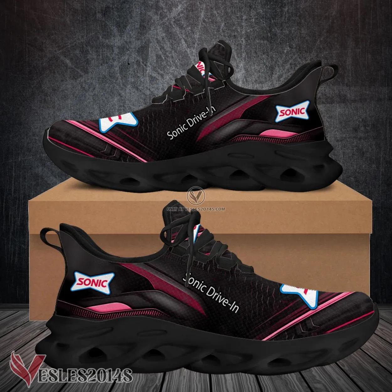 Sonic Drive-in Logo Custom Shoes Style 5, Best Running Shoes For Fans - Vesles2014S