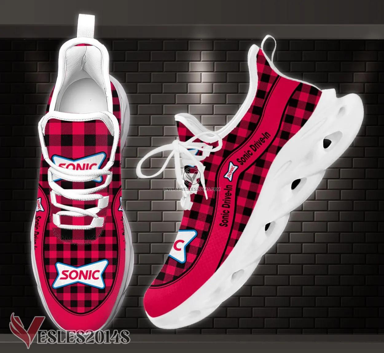 Sonic Drive-in Logo Custom Shoes Style 52, Best Running Shoes For Fans - Vesles2014S 1