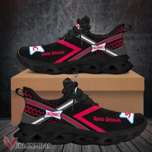 Sonic Drive-in Logo Custom Shoes Style 8, Best Running Shoes For Fans - Vesles2014S