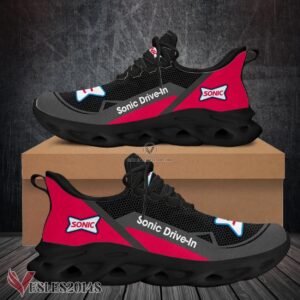 Sonic Drive-in Logo Custom Shoes Style 9, Best Running Shoes For Fans - Vesles2014S