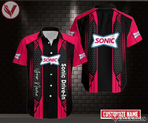 Sonic Drive-in Uniform Custom Clothes Style 10, Unique Gifts For Employee - Vesles2014s 2